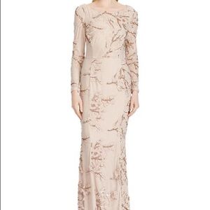 Ralph Lauren Embellish Tulle Gown